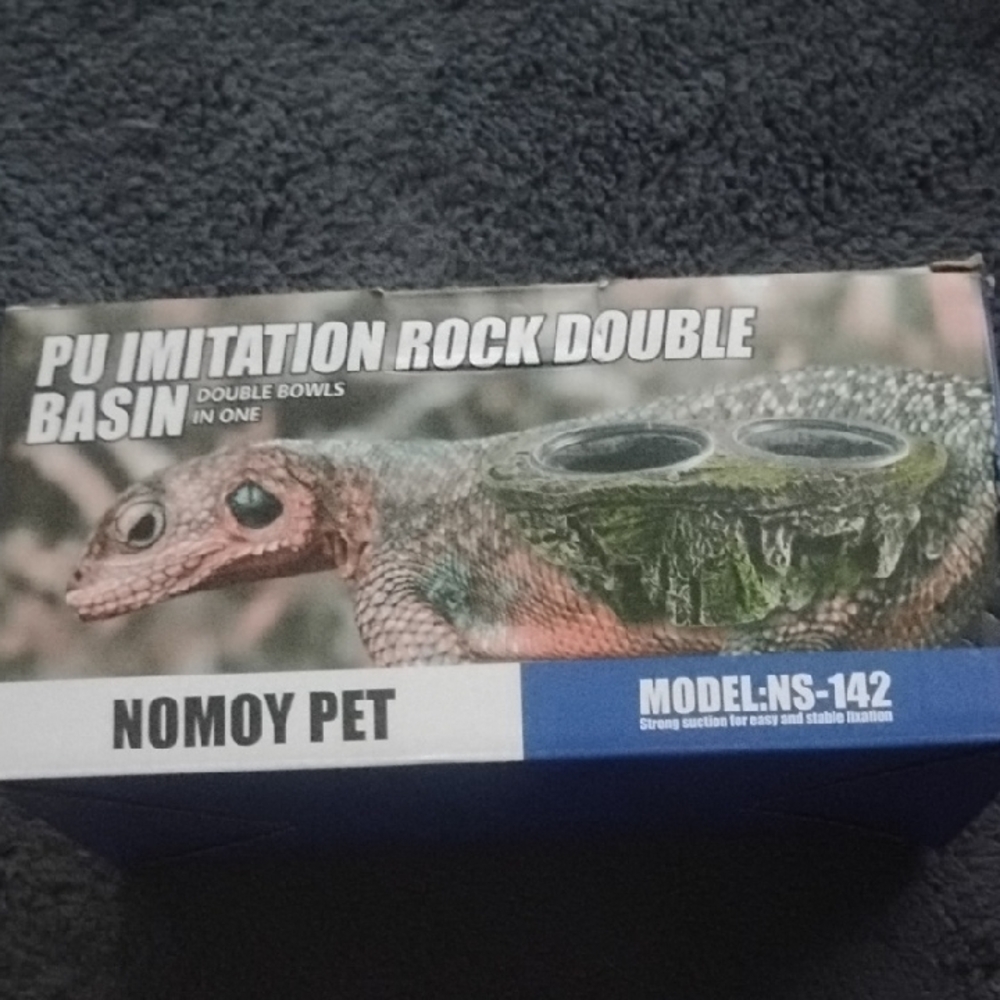 PU Imitation Rock Double Basin - Green